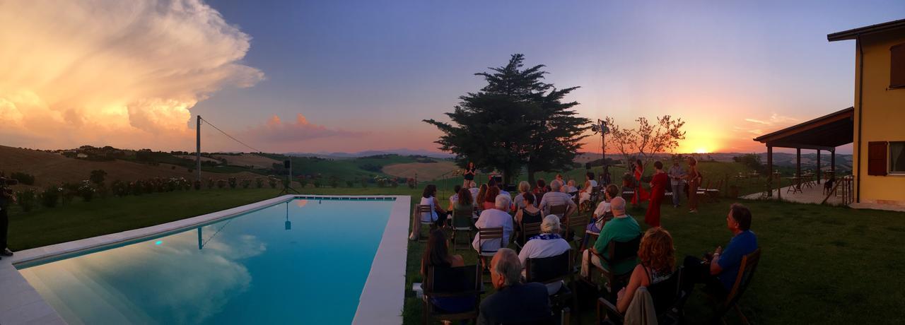 B&B Villa Olesia Ostra المظهر الخارجي الصورة