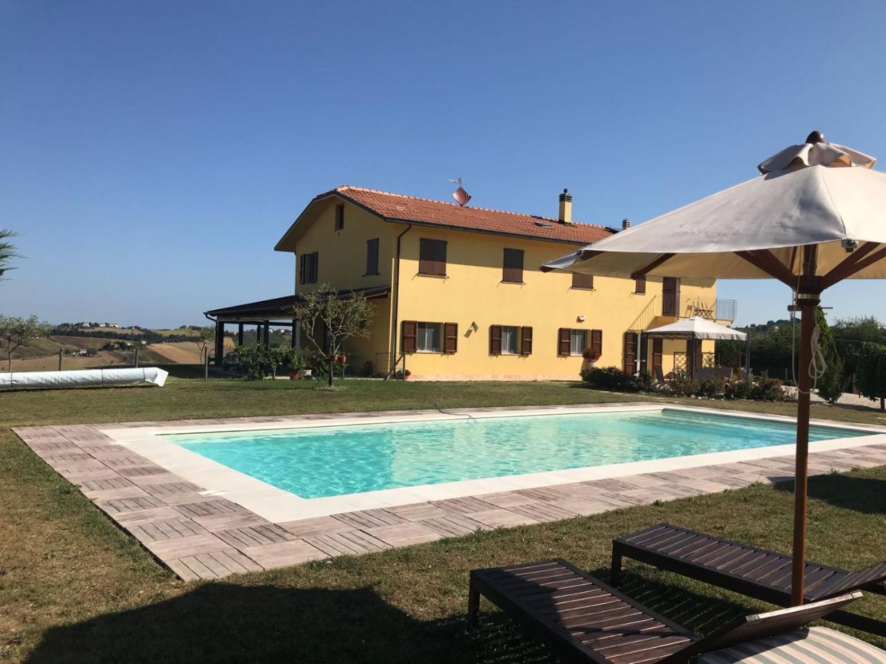 B&B Villa Olesia Ostra المظهر الخارجي الصورة